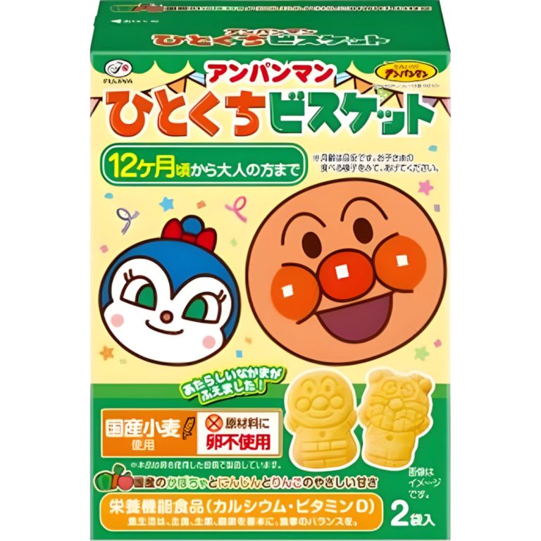 FUJIYA- Anpanman Bite-Sized Biscuits 72g