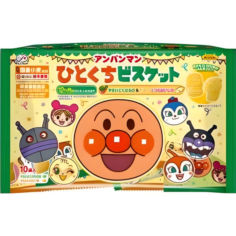 FUJIYA- Anpanman Bite-Sized Biscuits (10-Pack) 115g
