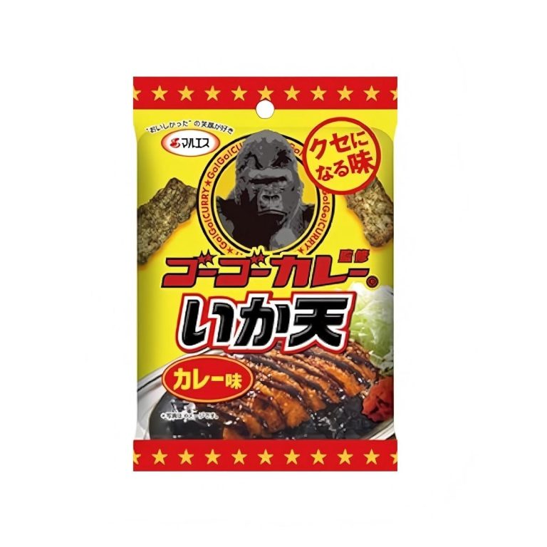 Maruesu- Go Go Curry Supervised Squid Tempura Curry Flavor 20g