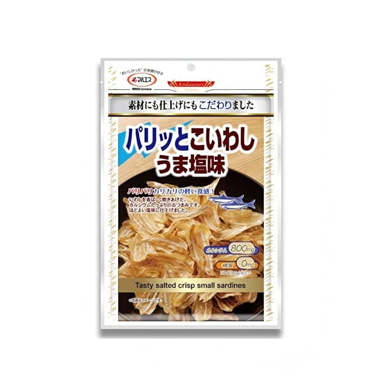 Maruesu- Crispy Small Sardines Umami Salt Flavor 36g