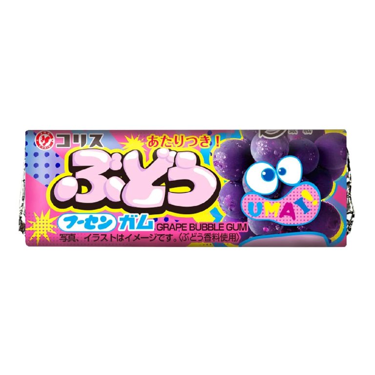 コリス- ぶどうフーセンガム 12g