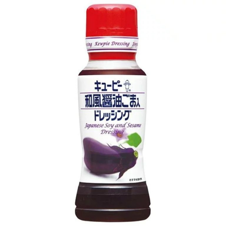 KEWPIE- DARK ROAST SESAME YUZU TASTE DRESSING PET 180ml