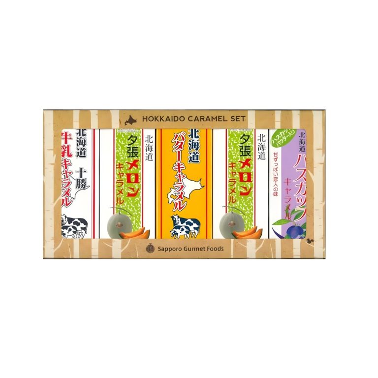 札幌グルメフーズ- 北海道キャラメルセット(5P) 360g