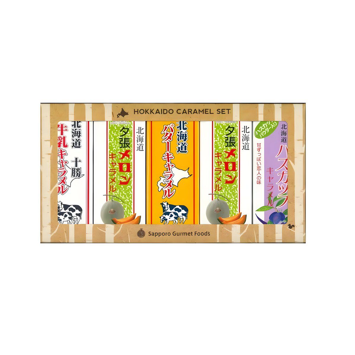 Sapporo Gourmet Foods- Hokkaido Caramel Assortment (5P) 360g