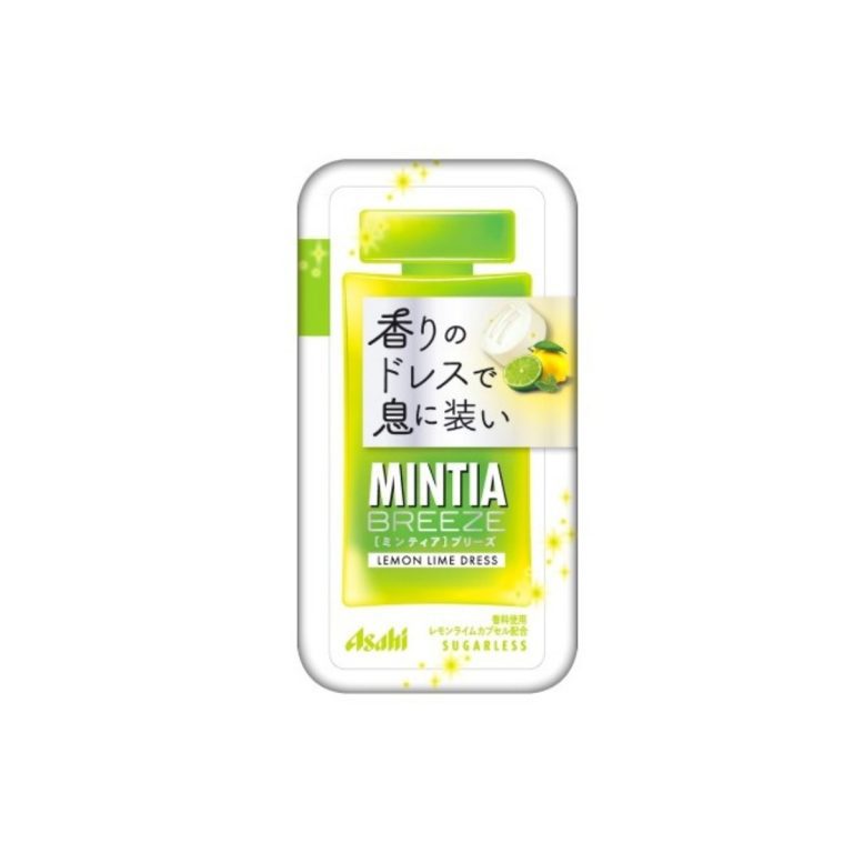 朝日- MINTIA 清新風味 檸檬萊姆 22g