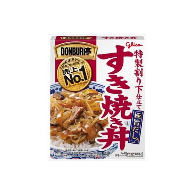 江崎グリコ- ＤＯＮＢＵＲＩ亭すき焼き丼 170g