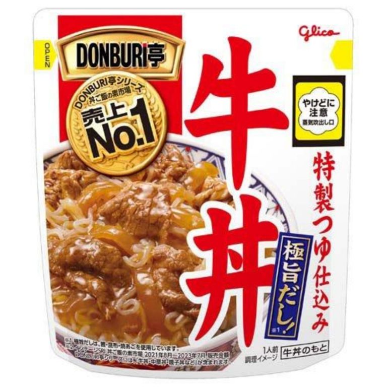 江崎グリコ- ＤＯＮＢＵＲＩ亭牛丼スタンディング 180g