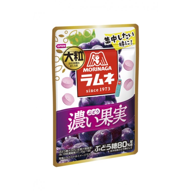 森永-大顆珍珠拉姆內 濃郁水果味 27克