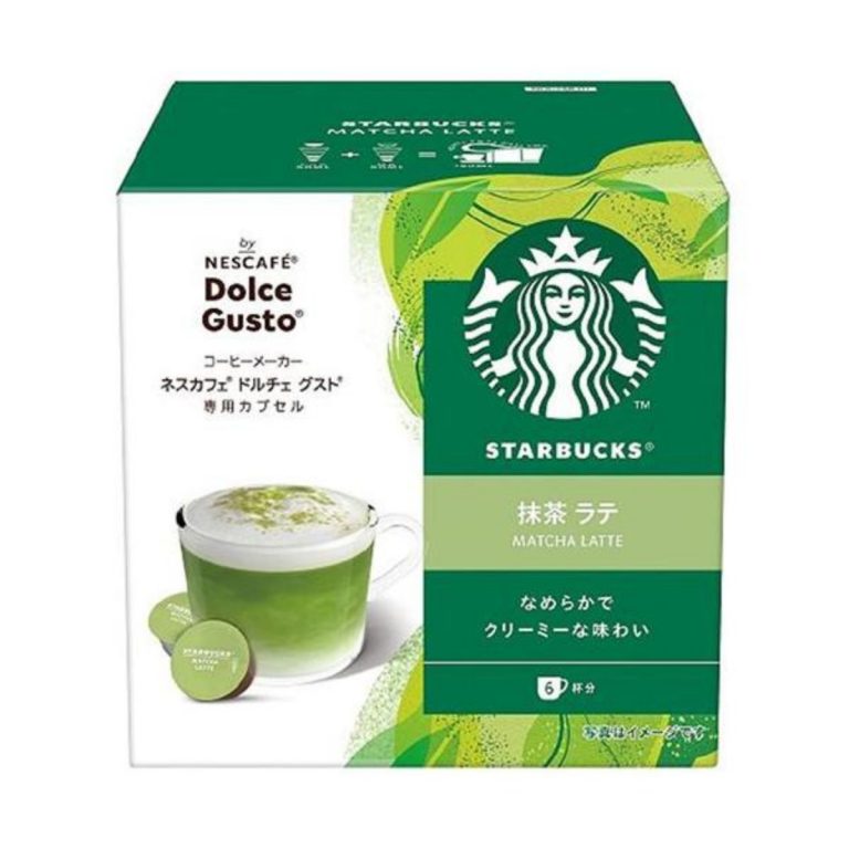 NESTLE- Starbucks® Matcha Latte Dolce Gusto Capsule 12P (Tea 6 + Milk 6)