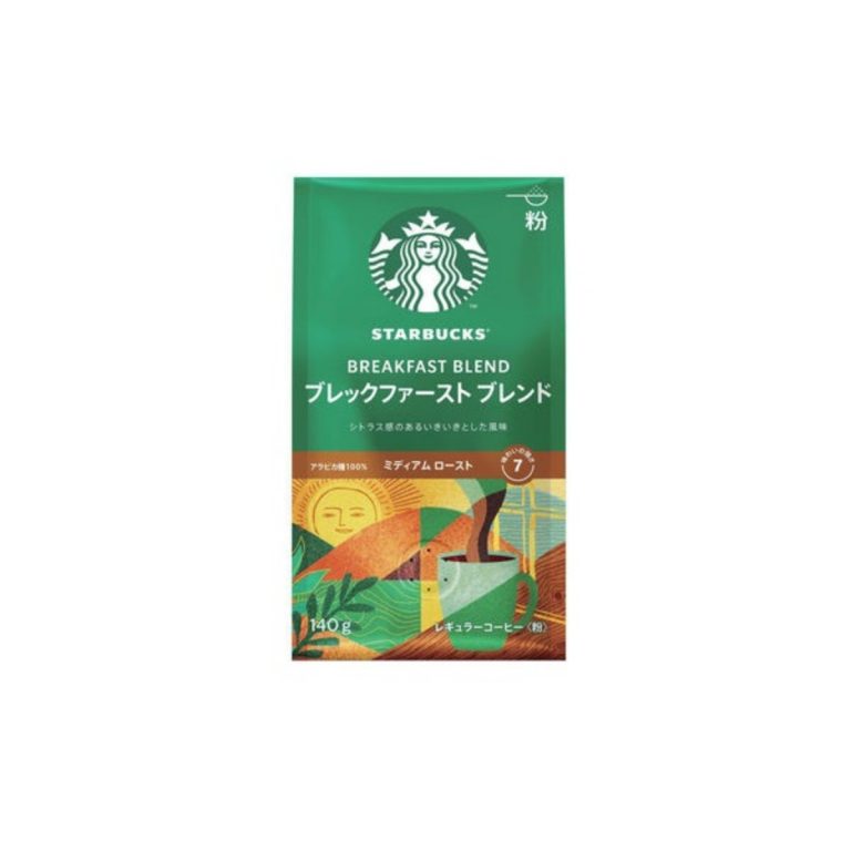NESTLE- Starbucks Regular Coffee Ground Breakfast Blend 140g