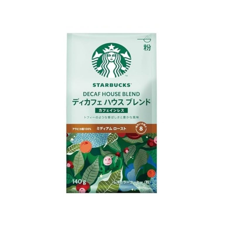 NESTLE- Starbucks Regular Coffee Ground Decaf House Blend 140g