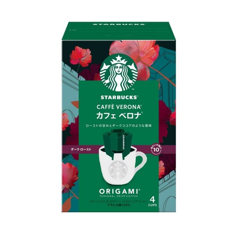 NESTLE- Starbucks Origami® Personal Drip® Coffee Café Verona® 4 Bags (9g×4) 36g