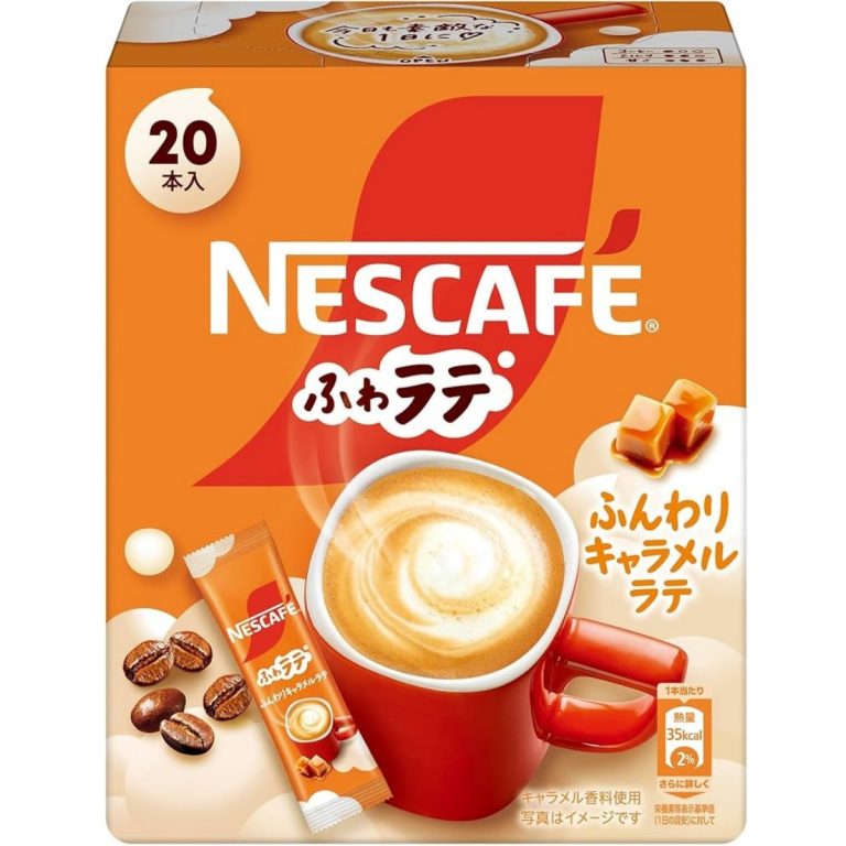 NESTLE- Fluffy Latte Soft Caramel Latte (6.9g×20P) 138g