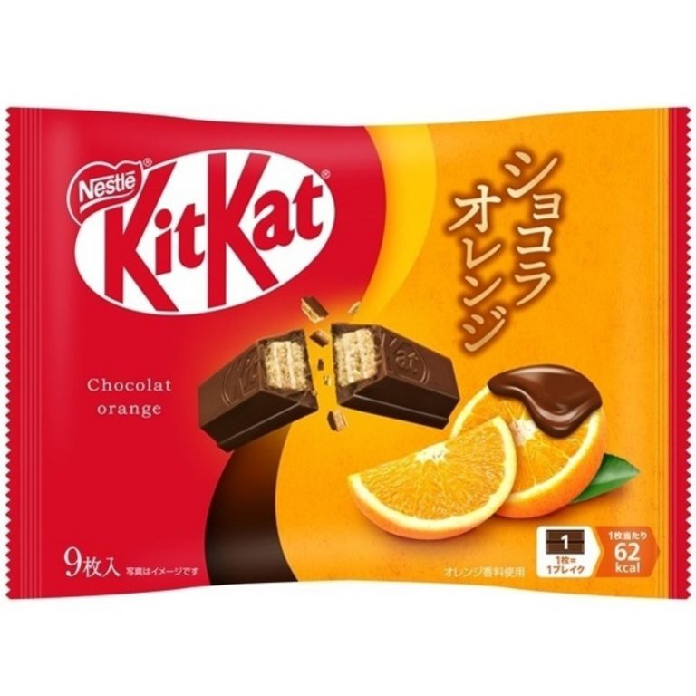 NESTLE- KIT KAT Chocolate Orange Flavor 114g