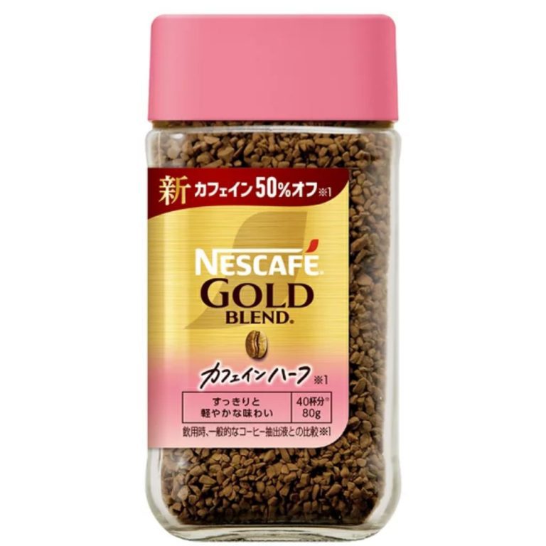 NESTLE- Gold Blend Half Caffeine 80g