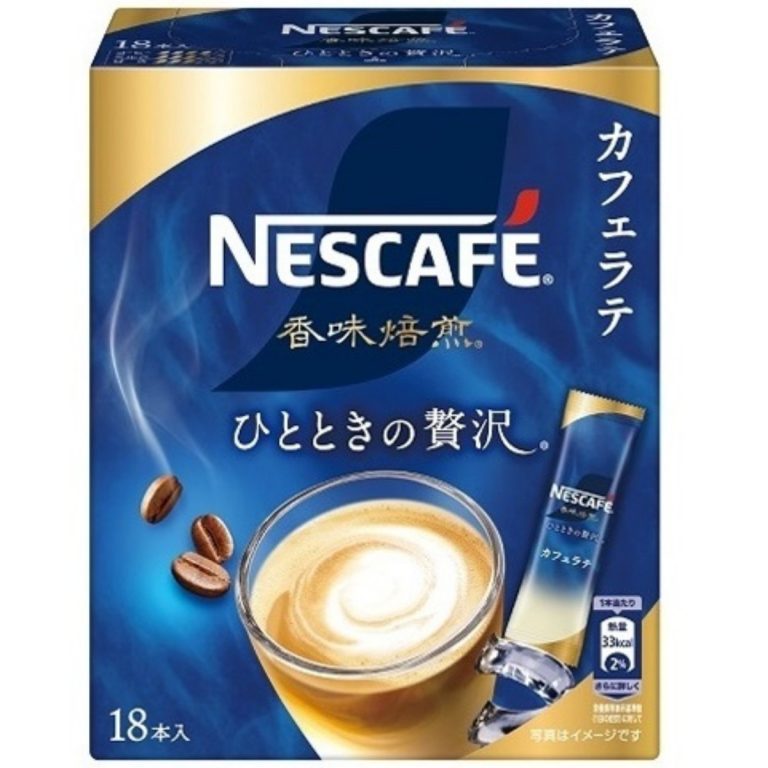 NESTLE- Fragrant Roast Moment of Luxury Stick Coffee 18P 117g
