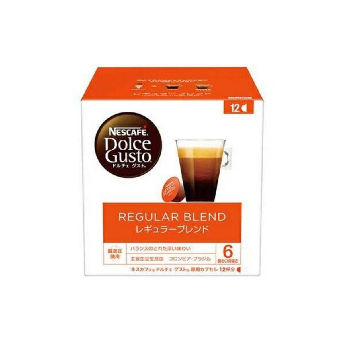 NESTLE- Dolce Gusto Capsule Regular Blend 12P