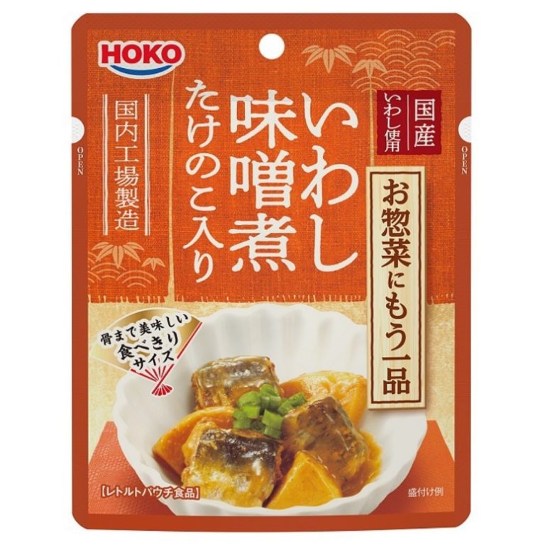 HOKO- Sardine with Simmered Bamboo Shoots 80g