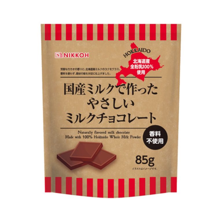 NIKKO- Gentle Milk Chocolate Made with Domestic Milk 85g