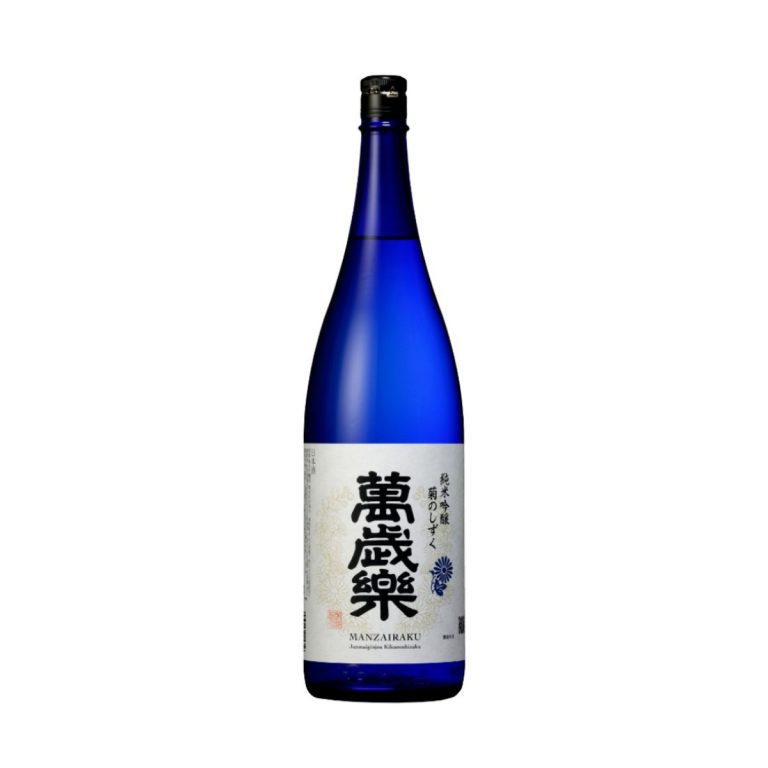 Manzairaku- Kiku-no-Shizuku Junmai Ginjo 1800ml