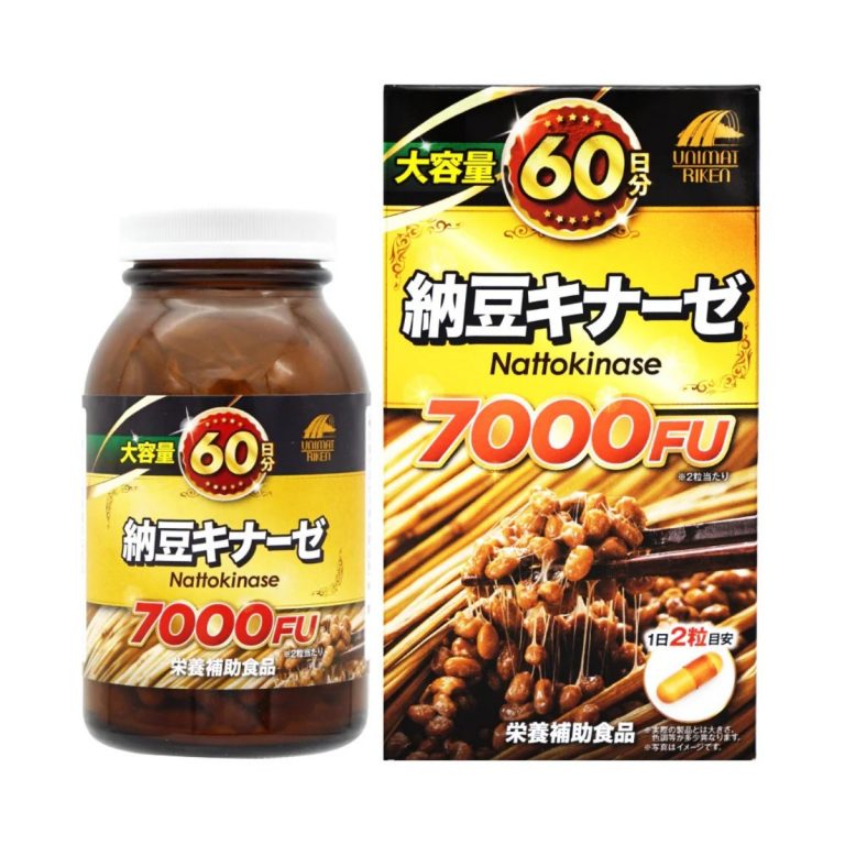 ユニマットリケン- 【大容量60日分】納豆キナーゼ 7000FU 120粒