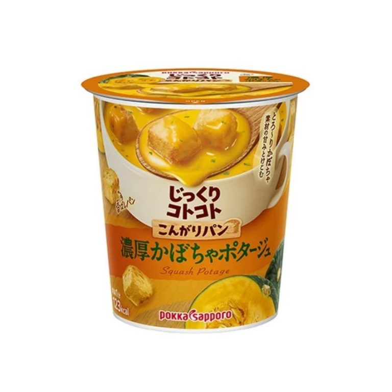 ポッカサッポロ- じっくりコトコトこんがりパン濃厚かぼちゃポタージュカップ 29.5g