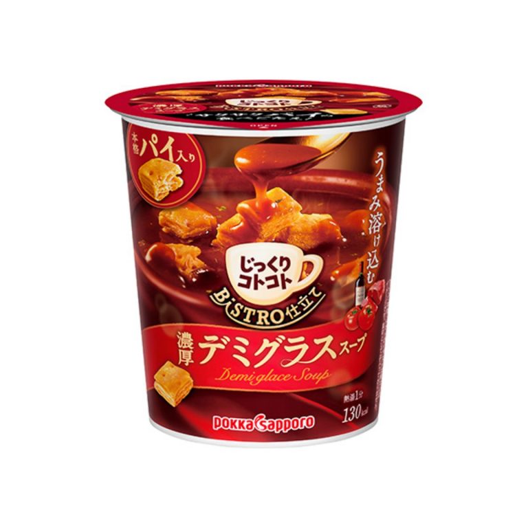 ポッカサッポロ- じっくりコトコトBISTRO仕立てデミグラススープカップ 29.6g