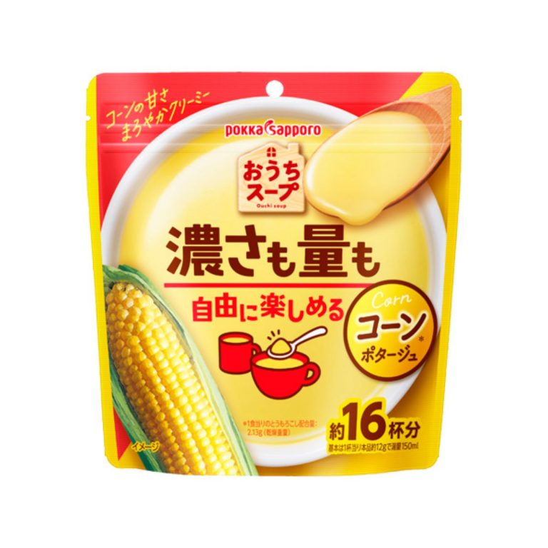 ポッカサッポロ- おうちスープ コーン１９２ｇ袋
