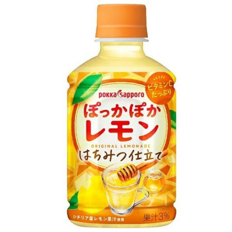 ポッカサッポロ- ぽっかぽかレモン PET 275ml