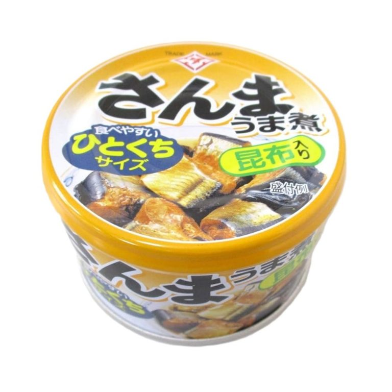 Tawara Canning- Domestic Pacific Saury Simmered with Kelp (Canned) 140g