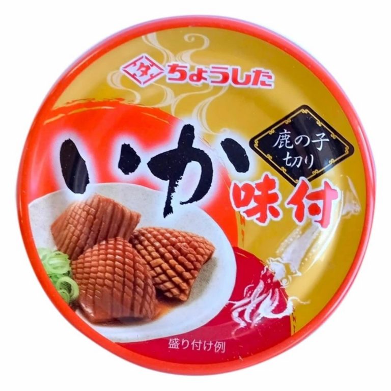Tawara Canning- Seasoned Squid (Kakunoji Cut, Canned) 135g