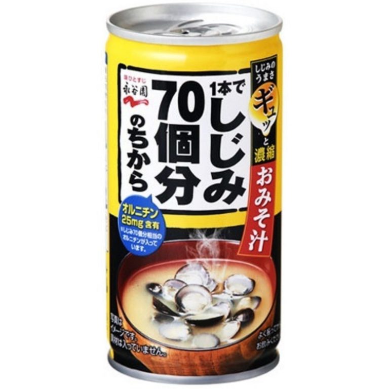 永谷園- １本でしじみ７０個分のちから 缶みそ汁 190g