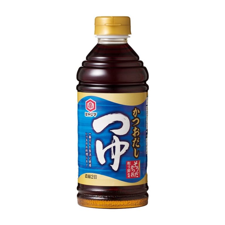 宮島醤油- かつおだしつゆ 500ml