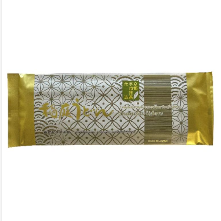 稲庭吟祥堂本舗- ほのかに薫る　稲庭うどん抹茶 180g（2人前）