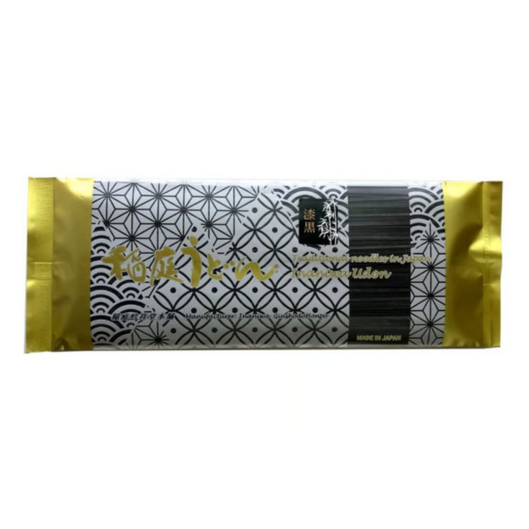 稲庭吟祥堂本舗- 驚くほどのなめらかさ究極の稲庭うどん漆黒 180ｇ（2人前）