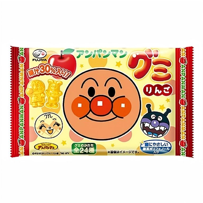 不二家- アンパンマングミ（りんご） 24g