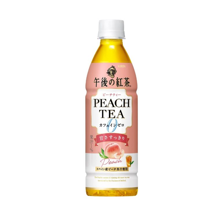 キリン- 午後の紅茶- カフェインゼロピーチティー 430ml