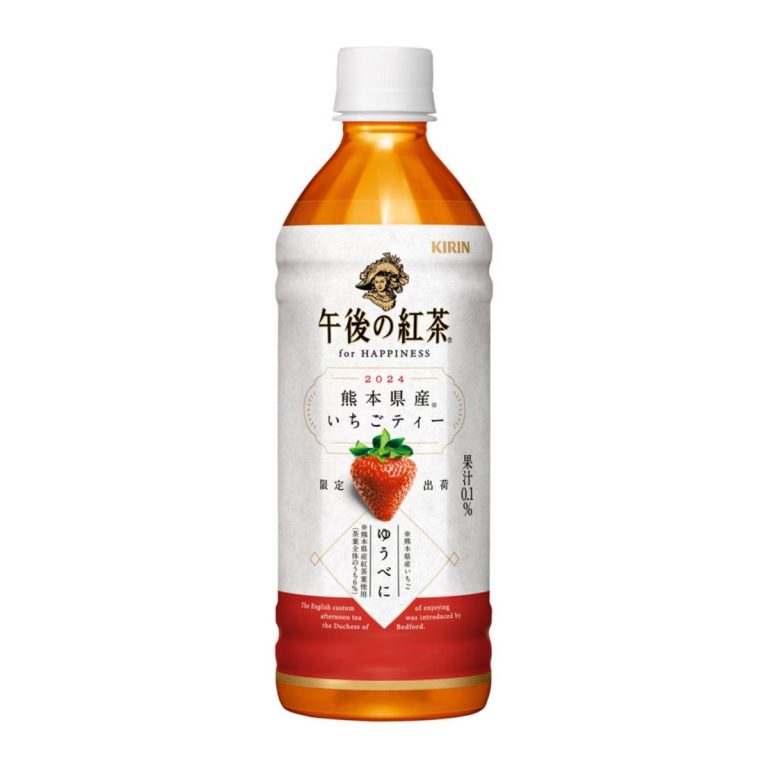 キリン- 午後の紅茶- ｆｏｒ ＨＡＰＰＩＮＥＳＳ 熊本県産いちごティー 500ml