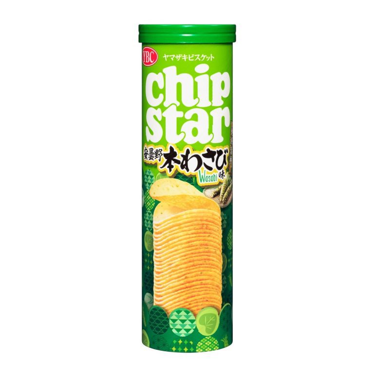 Yamazaki Biscuit(YBC)- Chip Star L Azumino Wasabi Flavor 105g