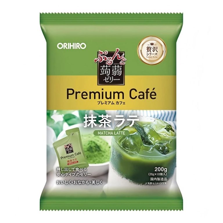 Orihiro- Konjac Jelly Coffee Series Matcha Latte Flavor 215g