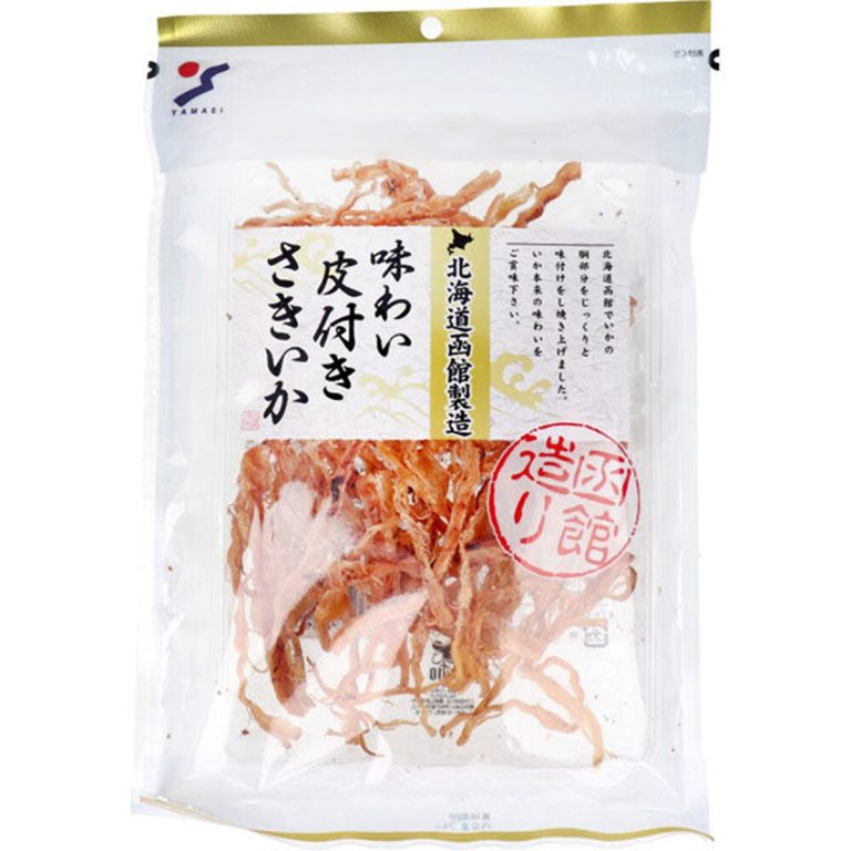 山栄食品- 味わい 皮付きさきいか 84g