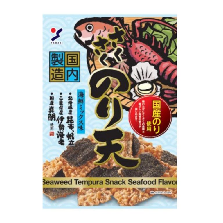 Yamaei- Crispy fried Seaweed Mixed Seafood Flavor 80g
