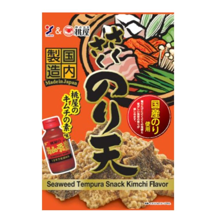 Yamaei- Crispy Fried Seaweed Momoya Kimchi Vegetarian Flavor 80g