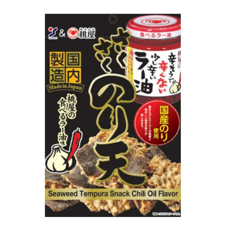 Yamaei- Crispy Fried Seaweed Momoya Spicy Oil Flavor 75g