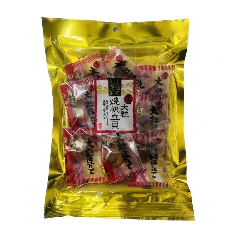 山栄食品- 辛口大粒焼帆立貝 100g