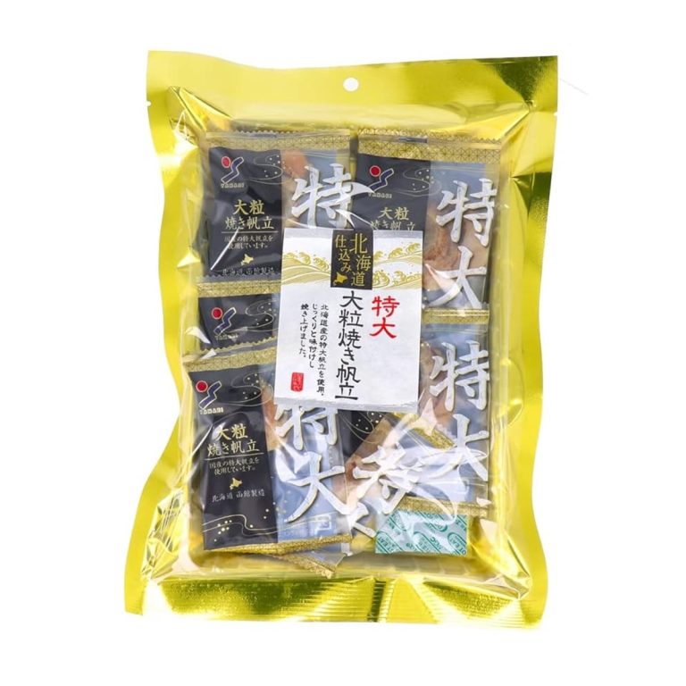山栄食品- 特大大粒焼き帆立 6個 140g