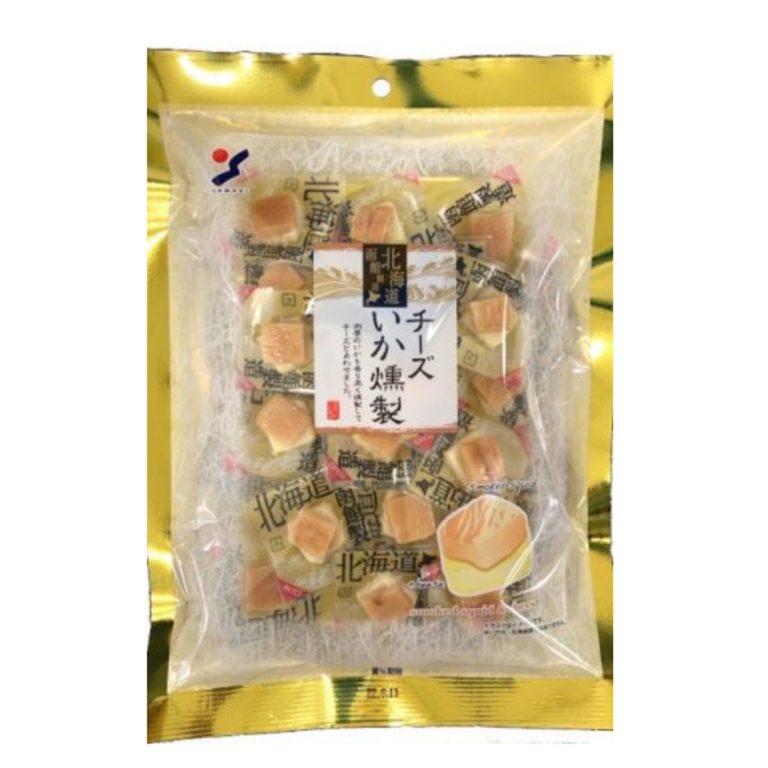 山栄食品- チーズいか燻製 120g