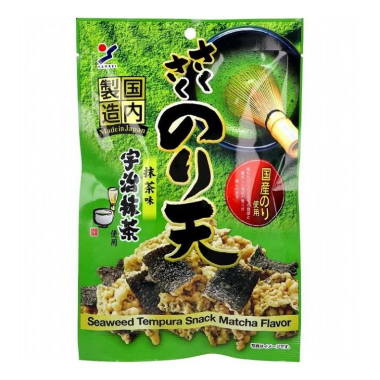 山栄食品- さくさくのり天 宇治抹茶味 30g