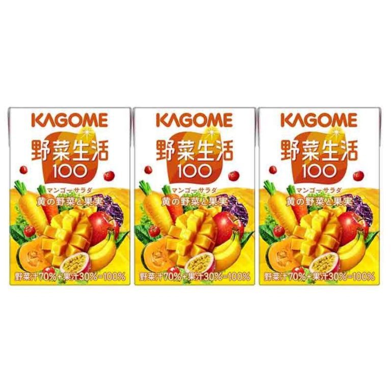 Kagome- Yasai Seikatsu 100 Mango Salad 100*3ml