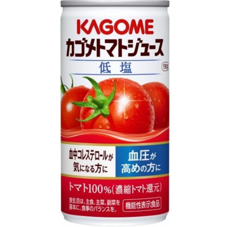 カゴメ- トマトジュース 低塩 【機能性表示食品】 190g